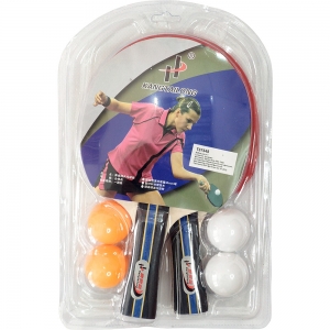 Набор для настольного тенниса 2 ракетки 3 шарика Спортекс T07548