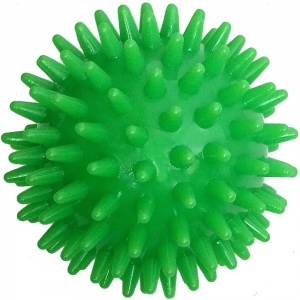 Мяч массажный зеленый полутвердый ПВХ 7см. Спортекс C28757