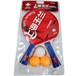 Набор для настольного тенниса 2 ракетки 3 шарика Спортекс T07549