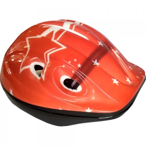 F11720-8 Шлем защитный JR красный Спортекс