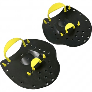 B31541-5 Лопатки для плавания S Желтый Спортекс
