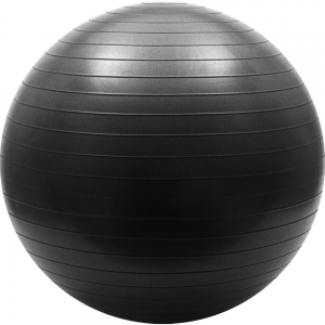 Мяч гимнастический Anti-Burst 45 см черный Спортекс FBA-55-8