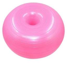 Мяч для фитнеса фитбол-пончик 50 см розовый Спортекс B32238