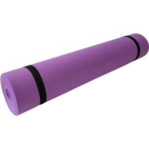 Коврик для йоги ЭВА 173х61х0,5 см фиолетовый Спортекс B32215