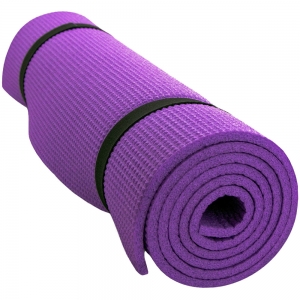 Коврик для фитнеса 150х60х0,6 см фиолетовый Спортекс HKEM1208-06-PURPLE