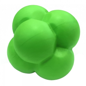 Reaction Ball - Мяч для развития реакции профессиональный L 7см - зеленый Спортекс RE100-68