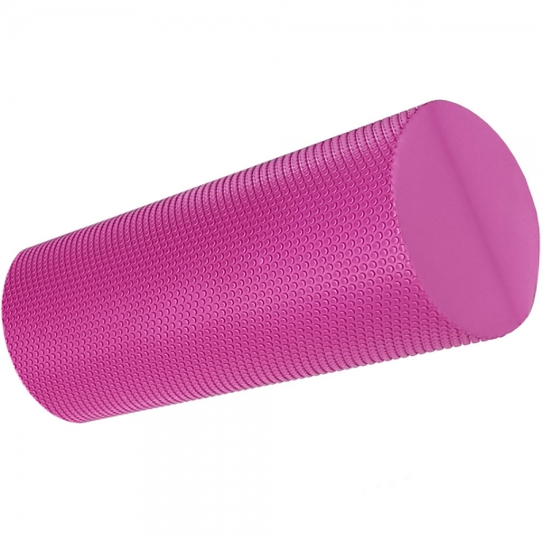 Ролик для йоги полумягкий ЭВА Профи 30x15cm розовый Спортекс B33083-4