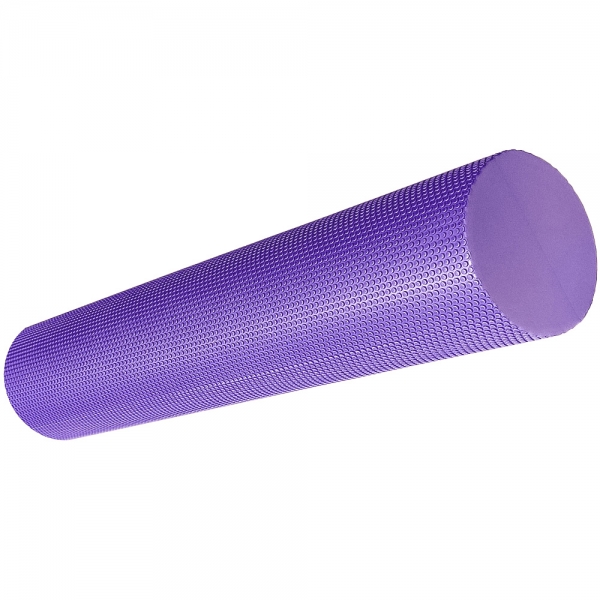 Ролик для йоги полумягкий ЭВА Профи 45x15cm фиолетовый Спортекс B33084-1