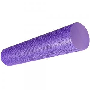 Ролик для йоги полумягкий Профи 45x15cm фиолетовый ЭВА Спортекс B33084-3