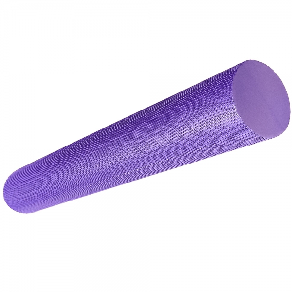Ролик для йоги полумягкий ЭВА Профи 90x15cm фиолетовый Спортекс B33086-1