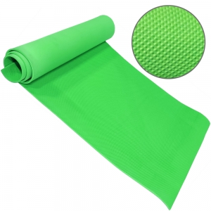 Коврик для йоги ЭВА 173х61х0,3 см зеленый Спортекс B32213