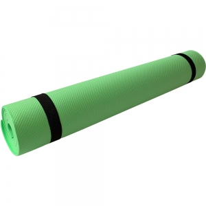 Коврик для йоги ЭВА 173х61х0,4 см зеленый Спортекс B32214