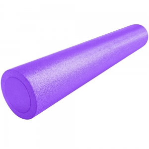 Ролик для йоги полнотелый 2-х цветный фиолетовый/фиолетовый 90х15см. B34501 Спортекс PEF90-14