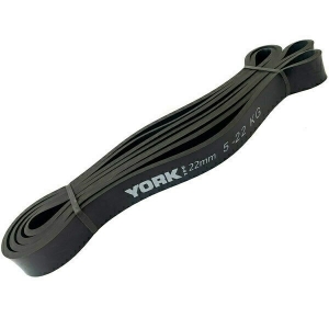 Резиновая петля York TPR Crossfit нагрузка 5-22 кг черный RBT-103/B34950