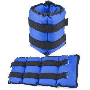 Утяжелители 4 кг 2х2,0кг нейлон синий D34461 Дельта-фитнес AW100-4