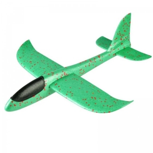 Самолет-планер метательный 48 см зеленый Спортекс E33012