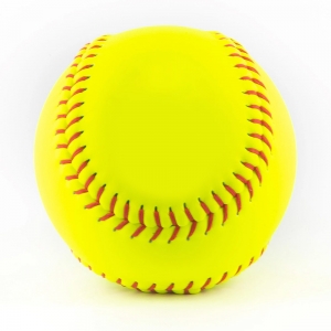 Мяч для софта-бейсбола деликатный 12 неоновый Спортекс E33514