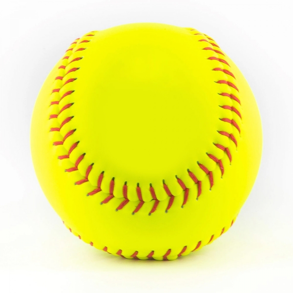 Мяч для софта-бейсбола деликатный 12 неоновый Спортекс E33514
