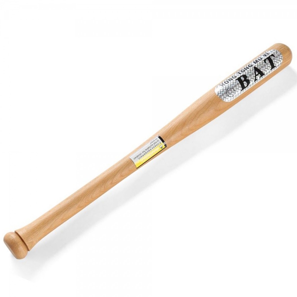Бита бейсбольная деревянная 64 см Спортекс E33522
