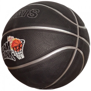 Мяч баскетбольный №7 черный Спортекс E33488