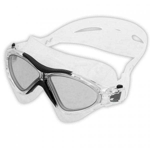 Очки маска для плавания взрослая черные Спортекс E36873-8