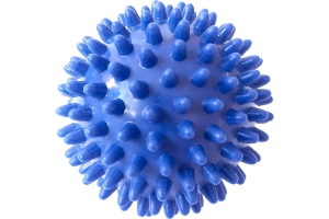 Мяч массажный синий твердый ПВХ 7,5 см. Дельта-фитнес E36800