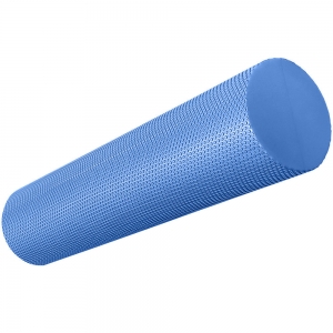 E39104-1 Ролик для йоги полумягкий Профи 45x15cm синий ЭВА Спортекс