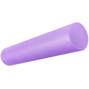 Ролик для йоги полумягкий Профи 60x15cm фиолетовый ЭВА Спортекс E39105-3