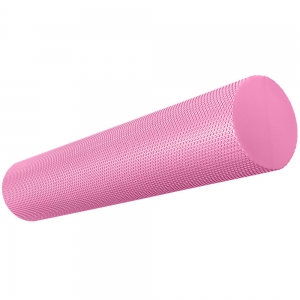 Ролик для йоги полумягкий Профи 60x15cm розовый ЭВА Спортекс E39105-4