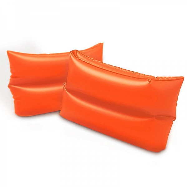 Нарукавники 22х18 см надувные 1-6 лет оранжевые Спортекс E33127