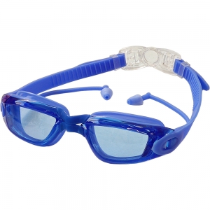 E38885-5 Очки для плавания взрослые синие Спортекс