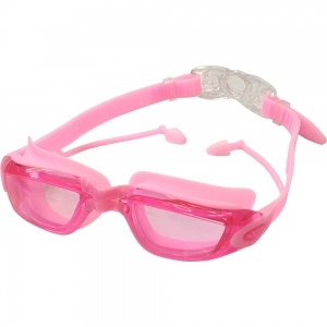 E38887-3 Очки для плавания взрослые розовые Спортекс
