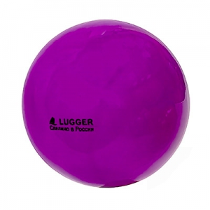 Мяч для художественной гимнастики однотонный, d=15 см фиолетовый Спортекс