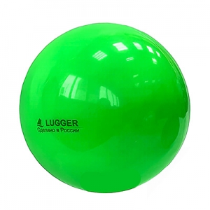Мяч для художественной гимнастики однотонный, d=15 см зеленый Спортекс