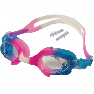 Очки для плавания детские розово/сине/белые Mix-4 Спортекс B31570-4
