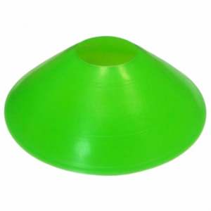 Конус фишка разметочный KRF-5 размер h-5см зеленый , пластиковый Спортекс