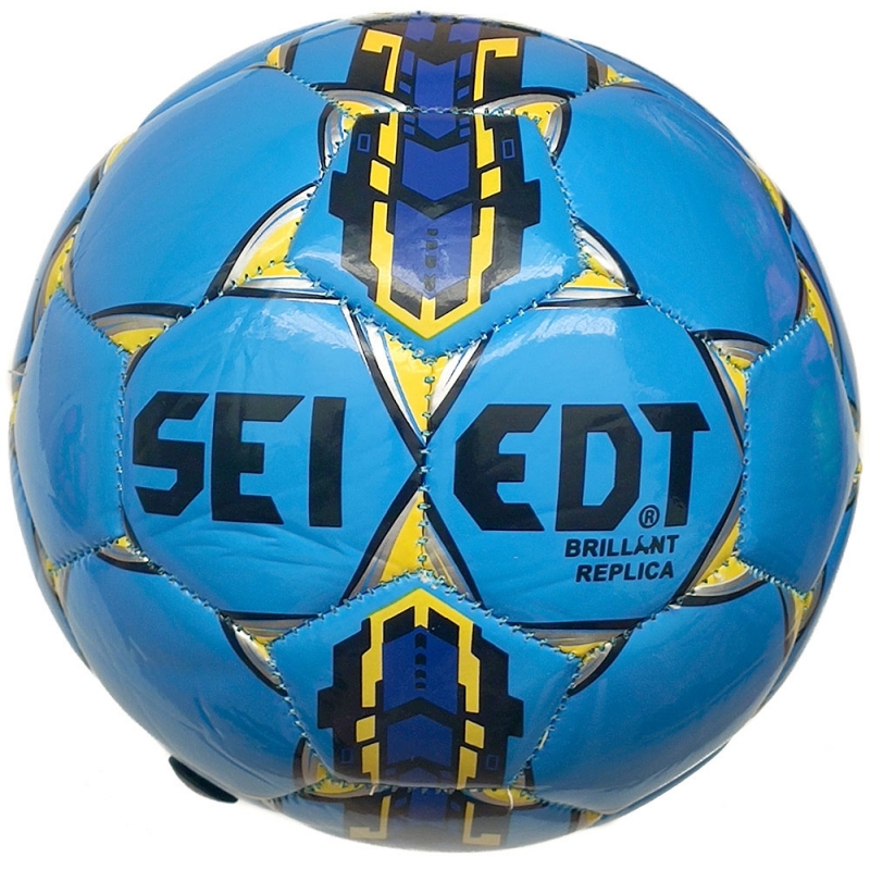Мяч футбольный №5, Seledt голубой Дельта-фитнес E32153-0