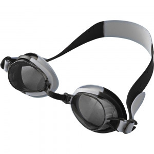 Очки для плавания юниорские серо-черный Спортекс E39669