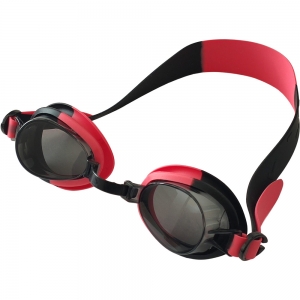 Очки для плавания юниорские розово-черный Спортекс E39670