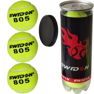 Мячи для большого тенниса Swidon 805 3 штуки в тубе Спортекс E29378