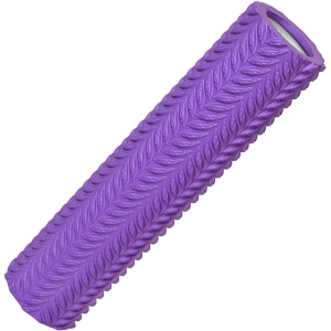E40752 Ролик для йоги фиолетовый 45х11см ЭВА/АБС Спортекс