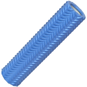 E40752 Ролик для йоги синий 45х11см ЭВА/АБС Спортекс