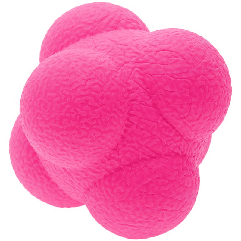 Reaction Ball Мяч для развития реакции M 5,5см - Розовый - E41575 Дельта-фитнес REB-104