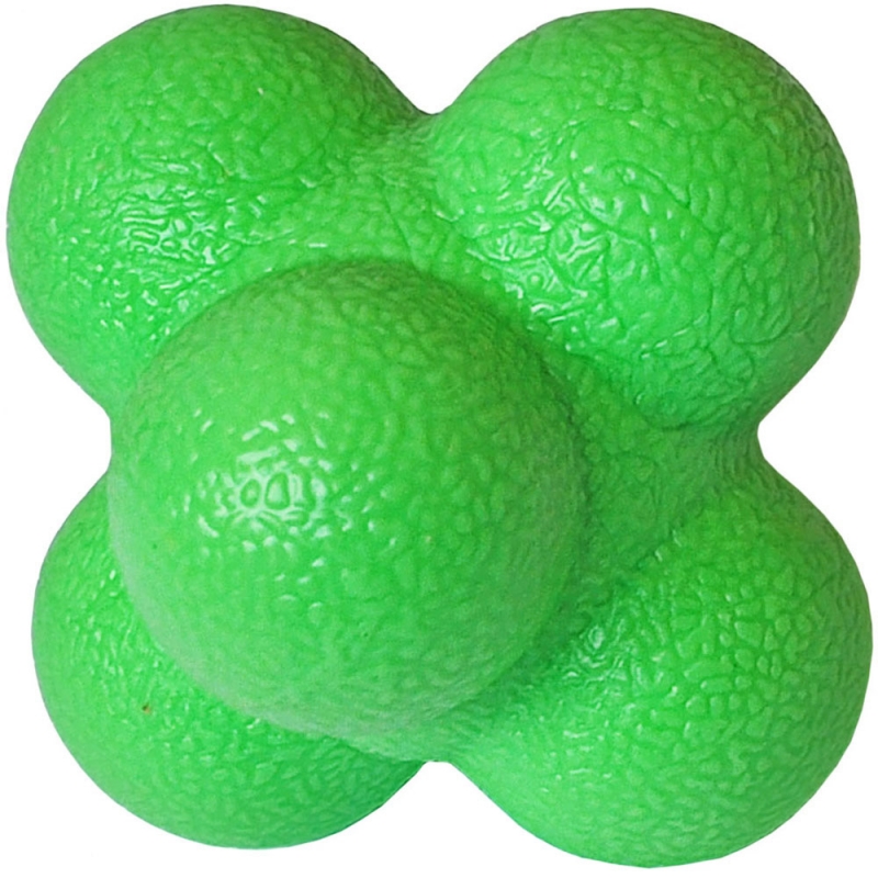 Reaction Ball Мяч для развития реакции L 7см - Зеленый - E41581 Дельта-фитнес REB-202