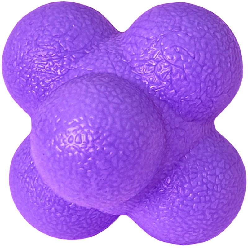 Reaction Ball Мяч для развития реакции L 7см - Фиолетовый - E41584 Дельта-фитнес REB-205