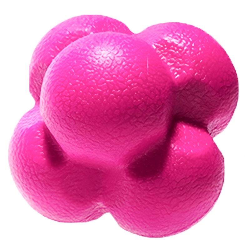 Reaction Ball Мяч для развития реакции M 5,5см - Розовый - E41591 Дельта-фитнес REB-304