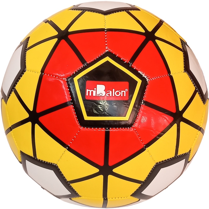 Мяч футбольный №5 Mibalon, 3-слоя PVC 1.6, 280 гр Дельта-фитнес E32150-3