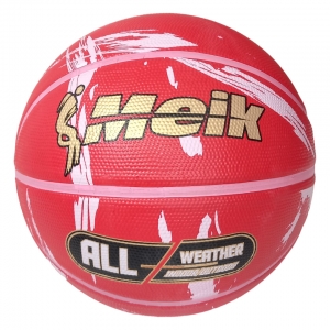 Мяч баскетбольный Meik-MK2311 №7, красный Спортекс E41874