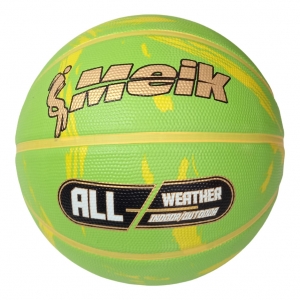 Мяч баскетбольный Meik-MK2311 №7, зеленый Спортекс E41875