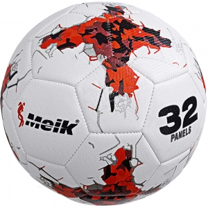 Мяч футбольный Meik-036 Replica Krasava, 4-слоя, TPU+PVC 3.2, 410-450 гр. маш. сшивка Спортекс D33049